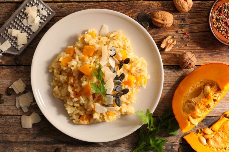 Ricetta risotto alla zucca