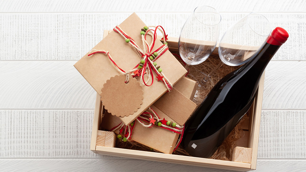 una bottiglia di vino come idea regalo perfetta