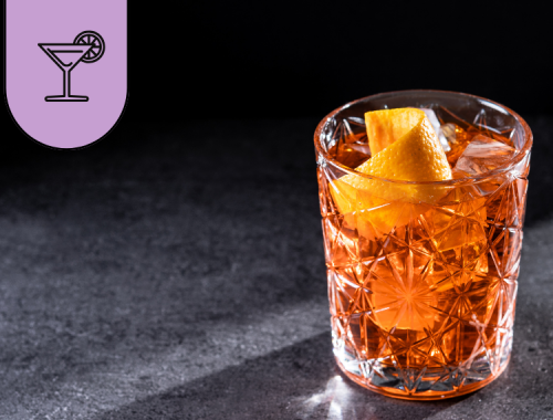 copertina per cocktail americano